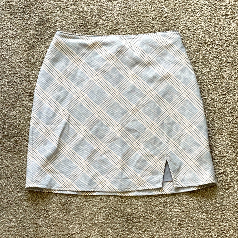 Plaid skirt